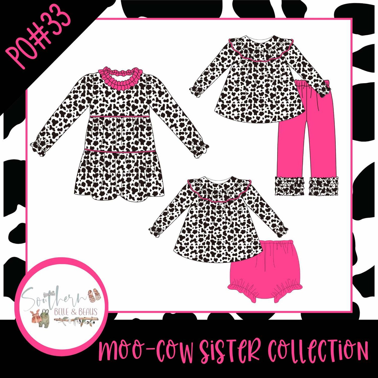 Moo-Cow Sister Collection PO#33 8/24/25 B