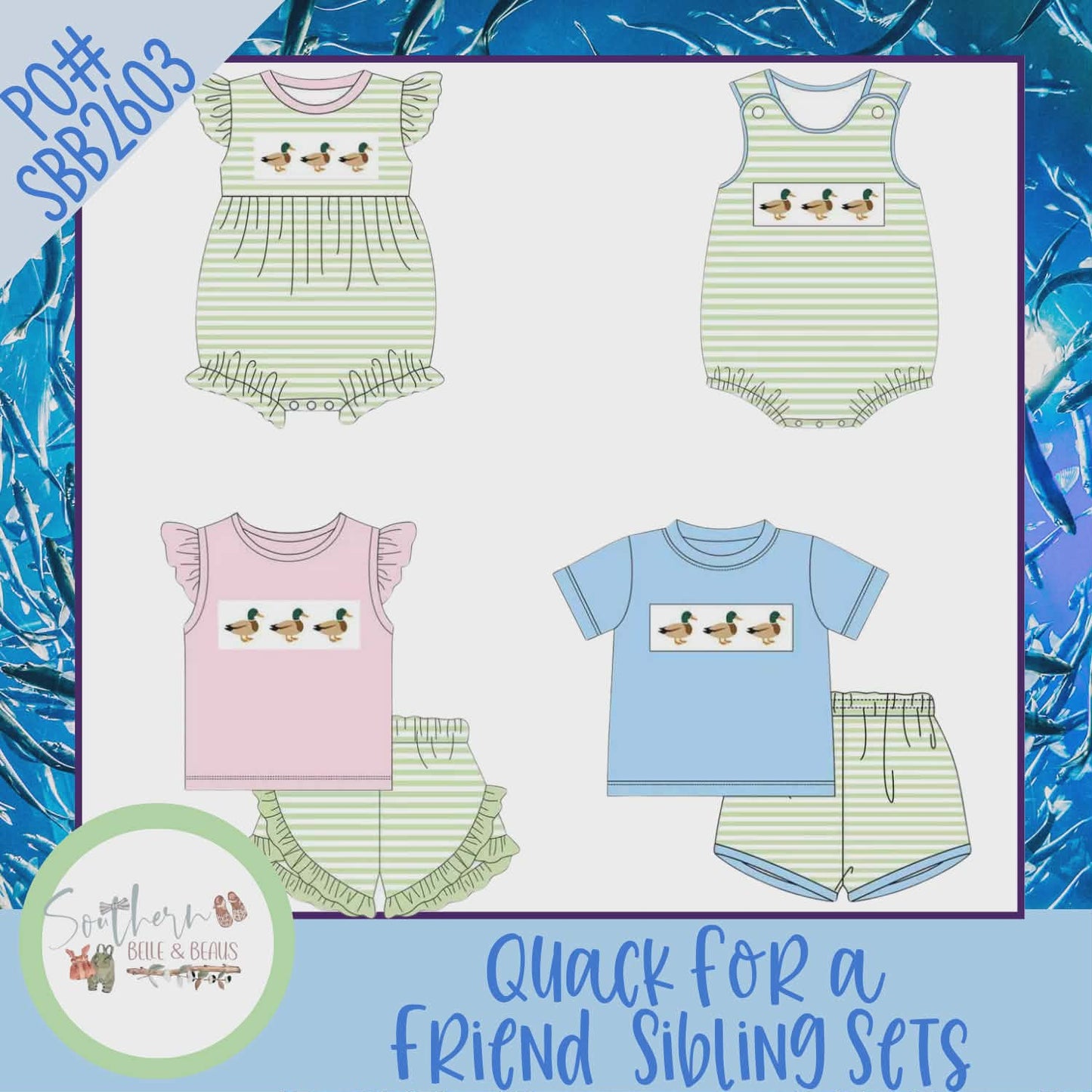 Quack for a Friend Sibling Sets SBB2603 1/25/26