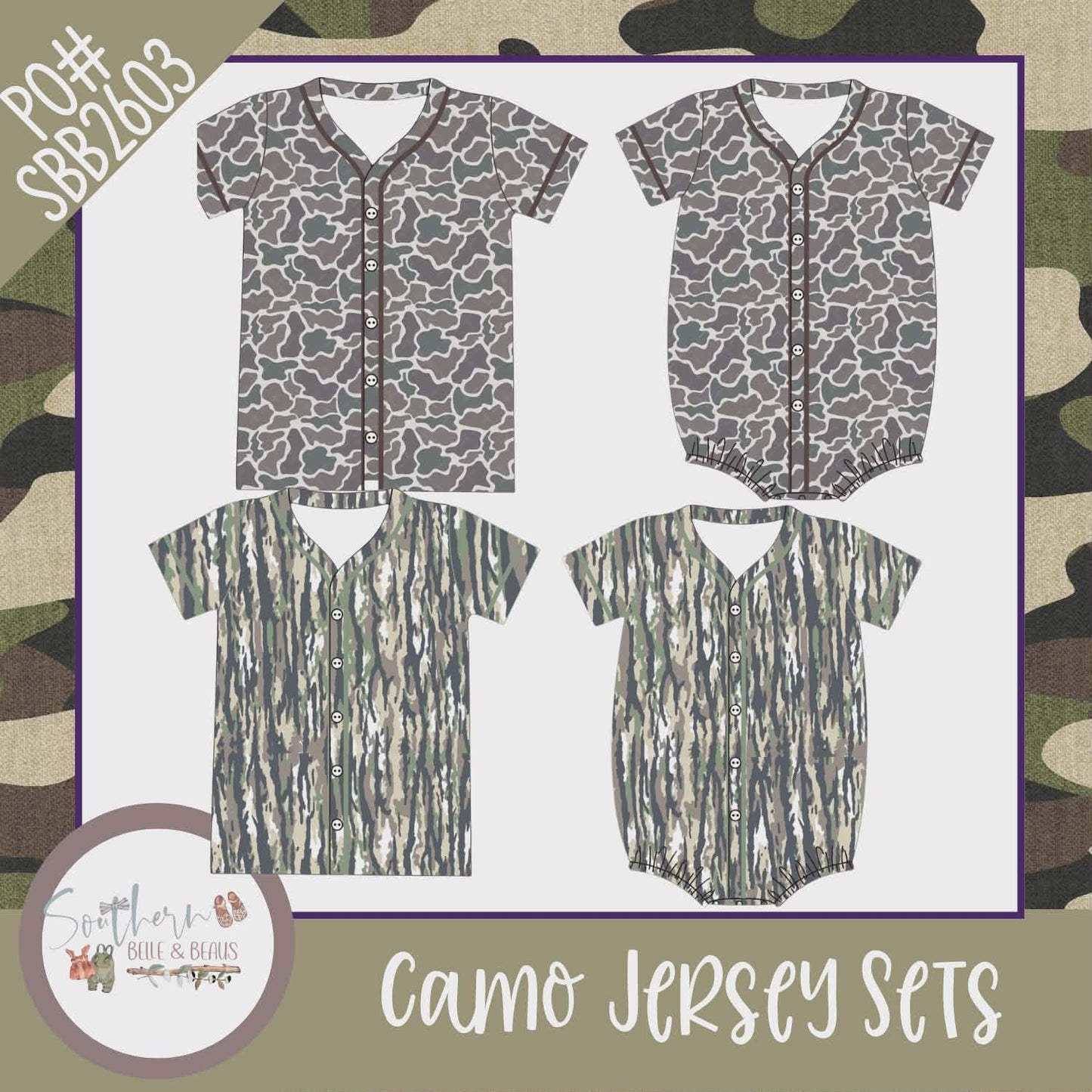 Camo Jersey Sets SBB2603 1/25/26