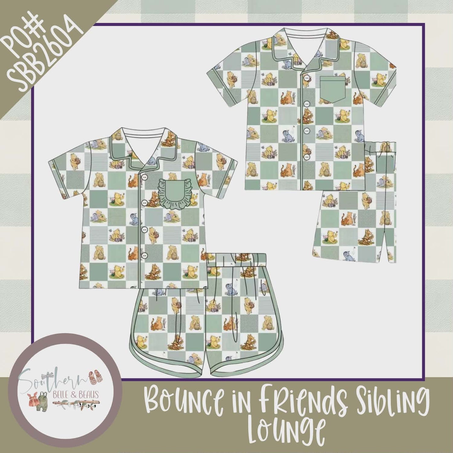 Bounce IN Friends Sibling Lounge Sets SBB2604 2/01/26 B