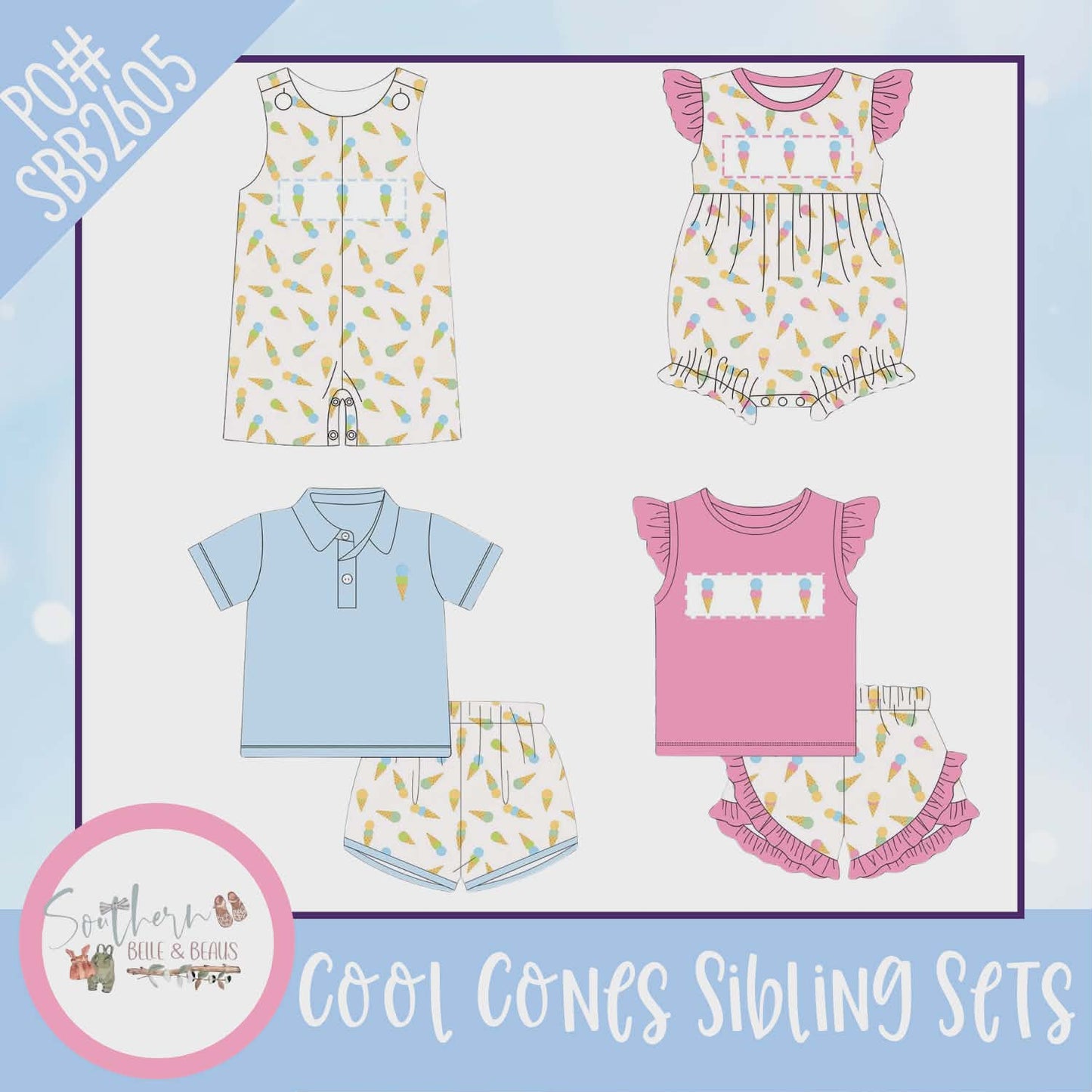 Cool Cones Sibling Sets SBB2605 2/8/26 B