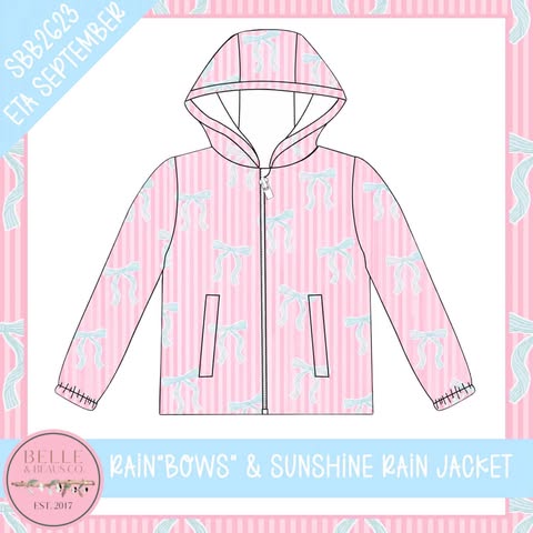 Rain"bows" & Sunshine Rain Jacket SBB2623 6/14/26