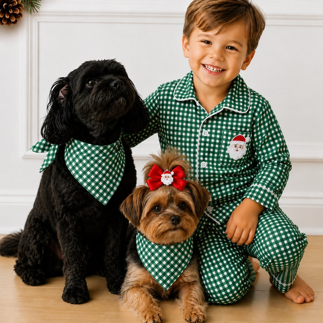 Santa's Sweet Dreams Dog Bandana | Pre-Order