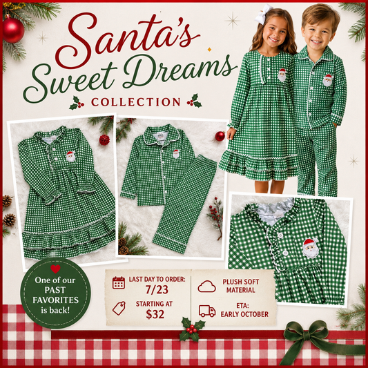 Santa's Sweet Dreams Christmas Lounge Set | Pre-Order