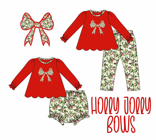 Holly Jolly Bows Collection PO#25 6/29/25 B