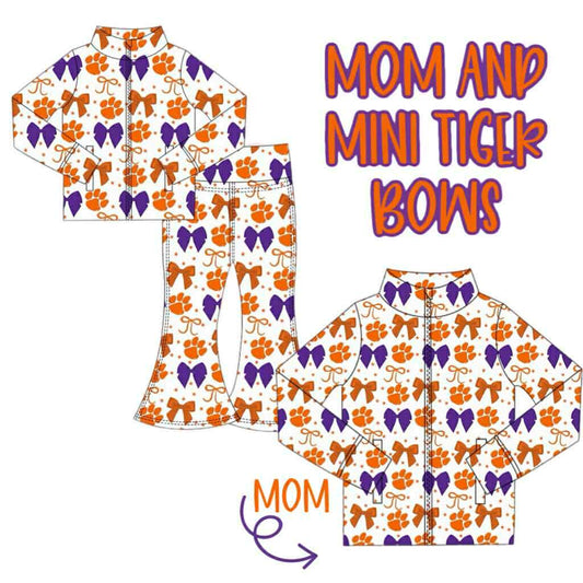 Mom & Mini Tiger Bows PO # 25 6/29/25 R