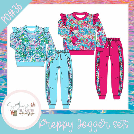 Preppy Jogger Set Collection PO#36 9/14/25 B