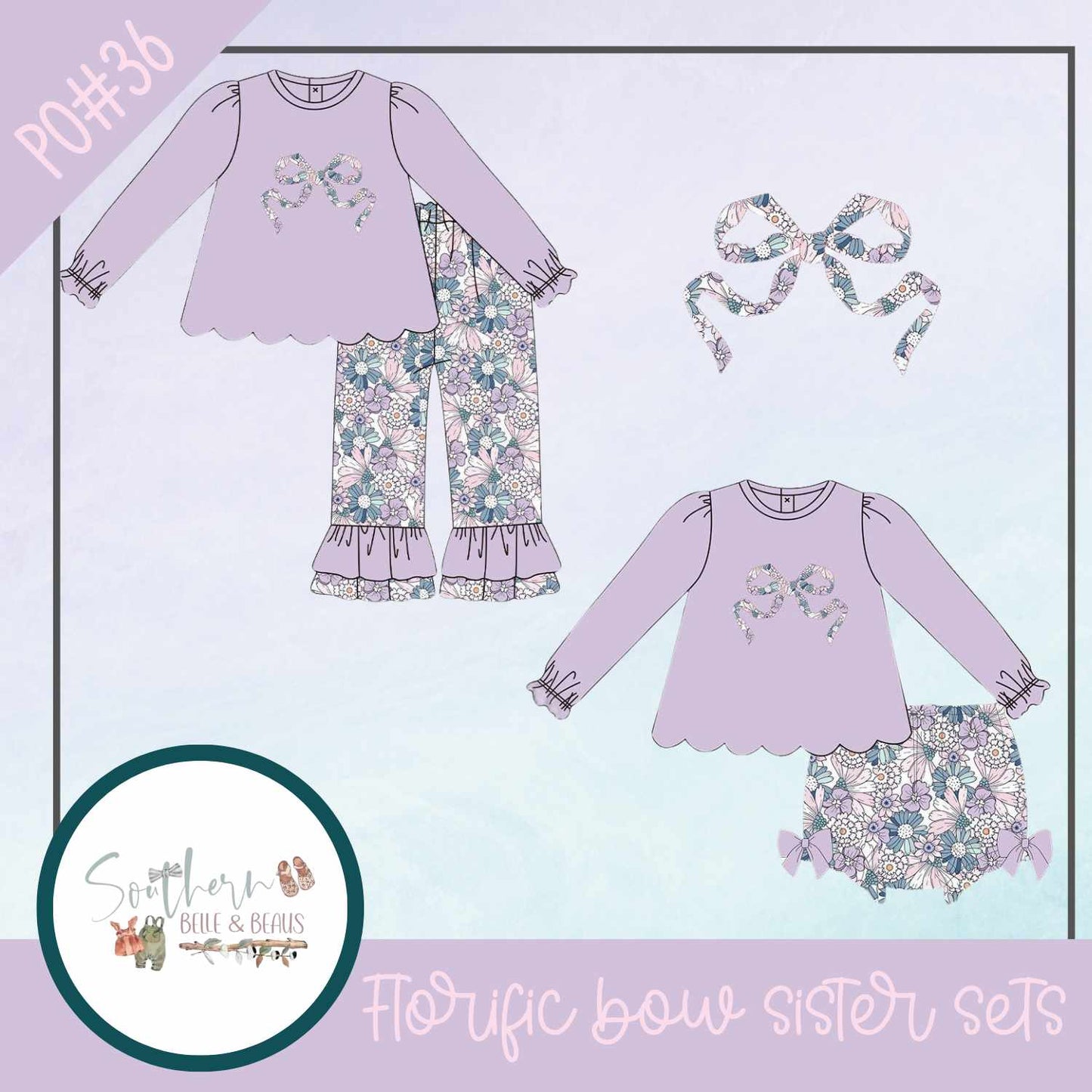 Florific Bow Sister Sets Collection PO#36 9/14/25 B