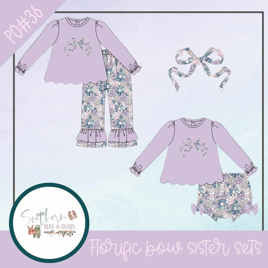Florific Bow Sister Sets Collection PO#36 9/14/25 B