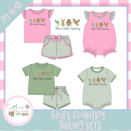 God's Country Sibling Sets PO#48 12/14/25 B