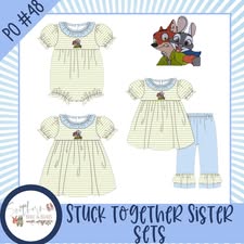 Stuck Together Sister Sets PO#48 12/14/25 B