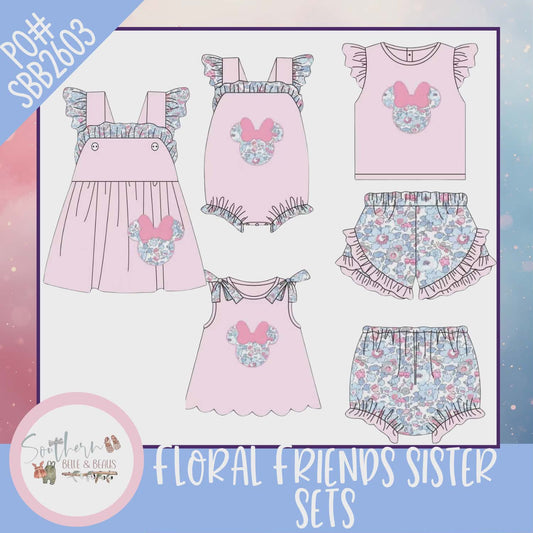 Floral Friends Sister Sets SBB2603 1/25/26