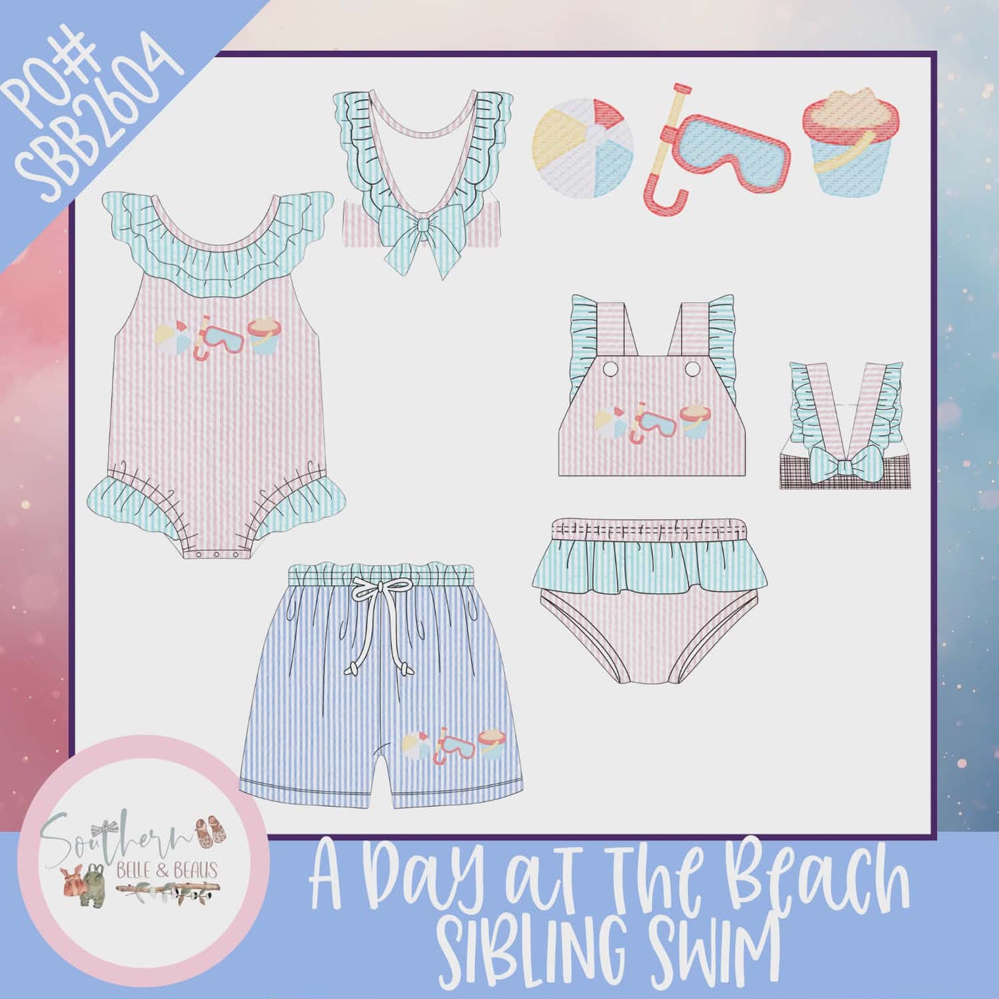 A Day at The Beach Sibling Swim SBB2604 2/01/26 B