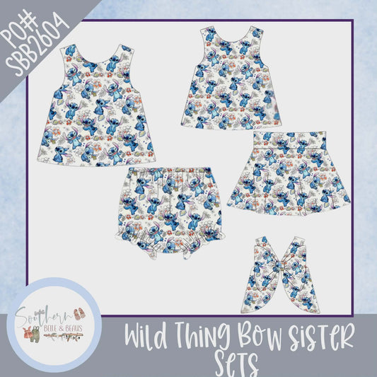 Wild Thing Bow Sister Sets SBB2604 2/01/26 B