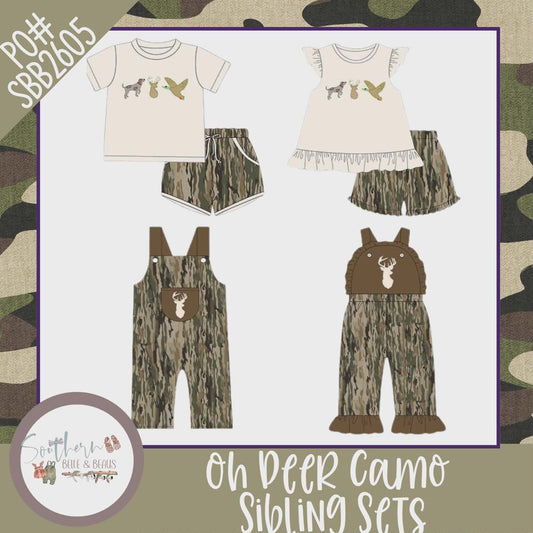 Oh Deer Camo Sibling Sets SBB2605 2/8/26 B