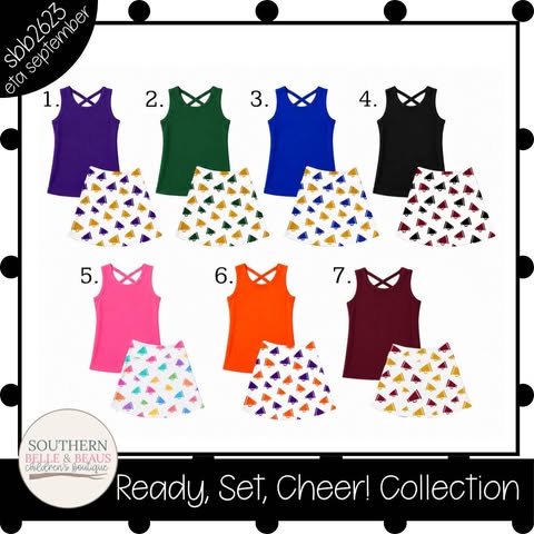 Ready, Set, Cheer! Collection SBB2623 6/14/26 R