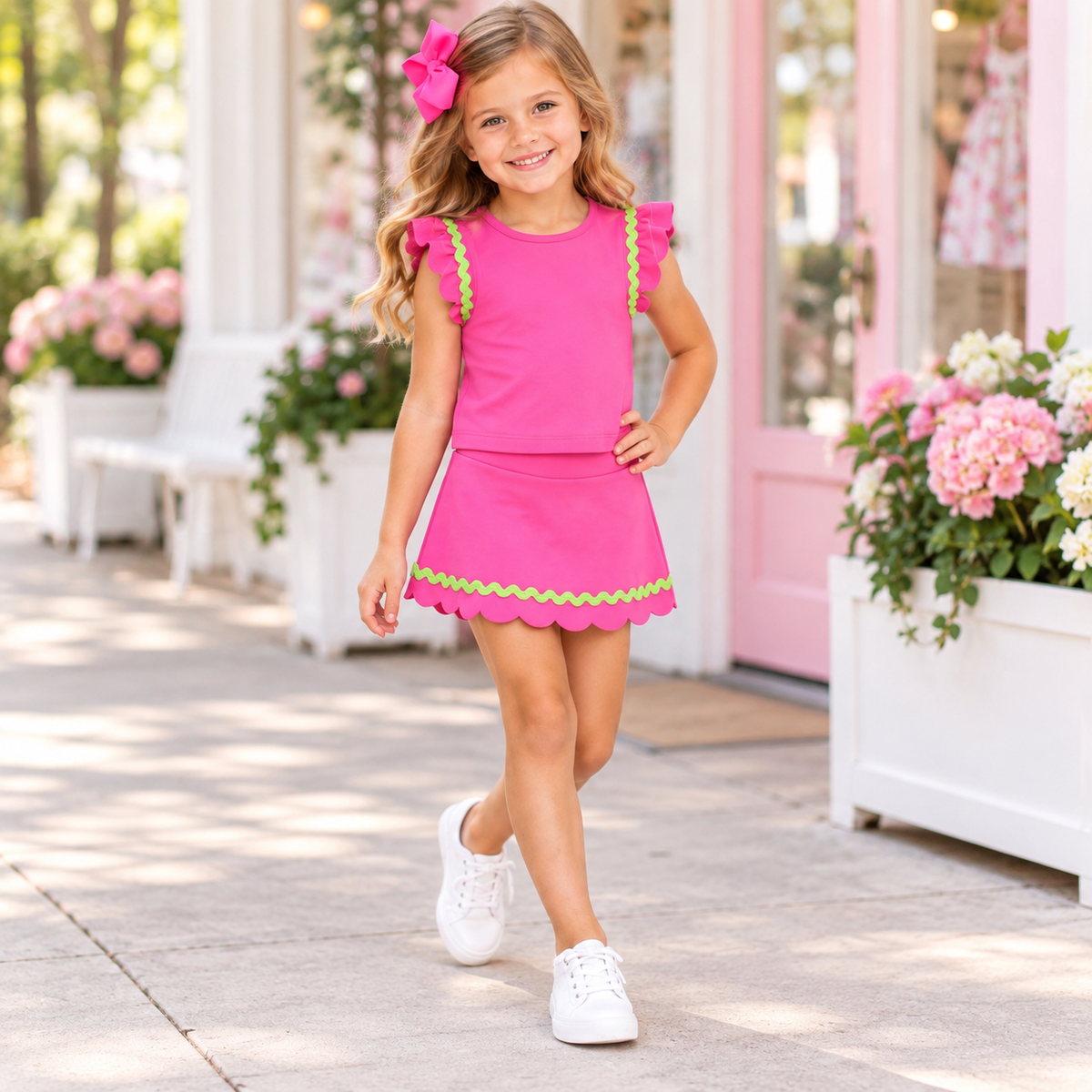 Rac Ruffle Skort Sets SBB2631 R
