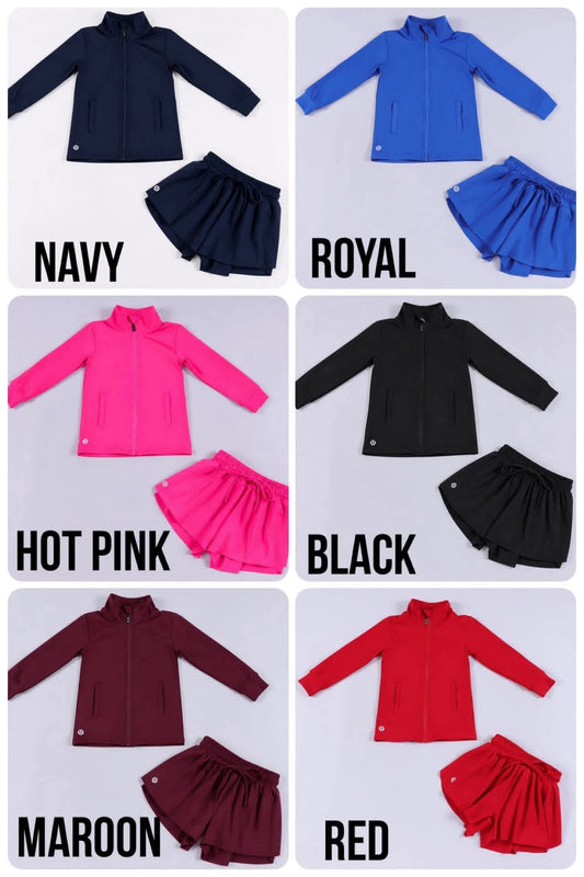 Butterfly Shorts & Zip Jacket  Sets SBB2627 7/26/26 R