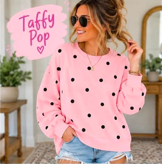Women’s Love A Dot Polka Dot Sweaters | SBB2633 R