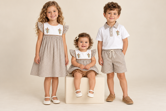 Sunday Blessings matching collection – Easter 2027 preorder model mockup